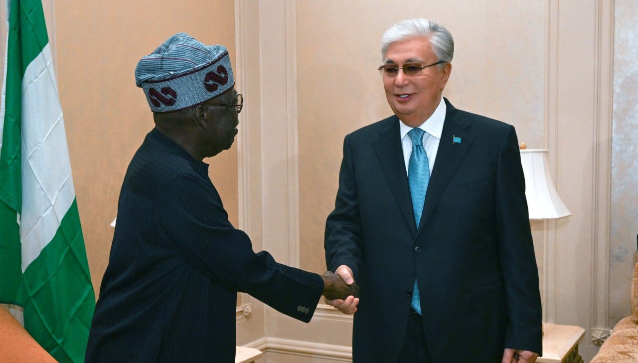 President Tokayev invites Nigeria’s Tinubu to visit Kazakhstan