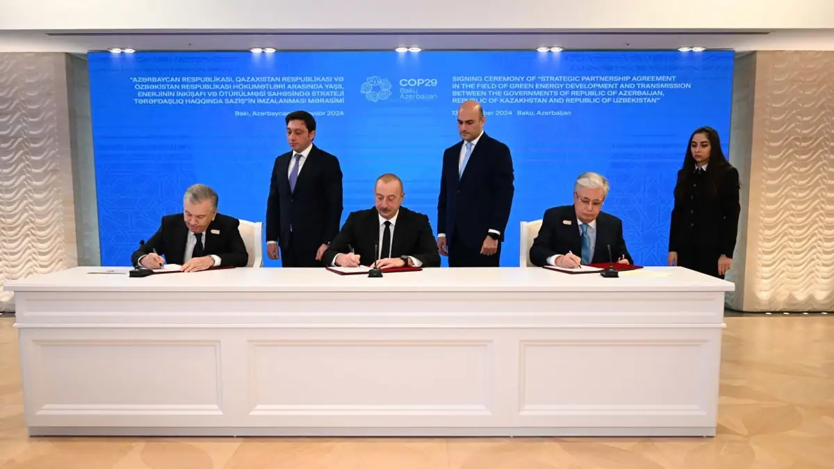 Қазақстан, Әзербайжан және Өзбекстанның энергетикалық жүйелері интеграцияланады