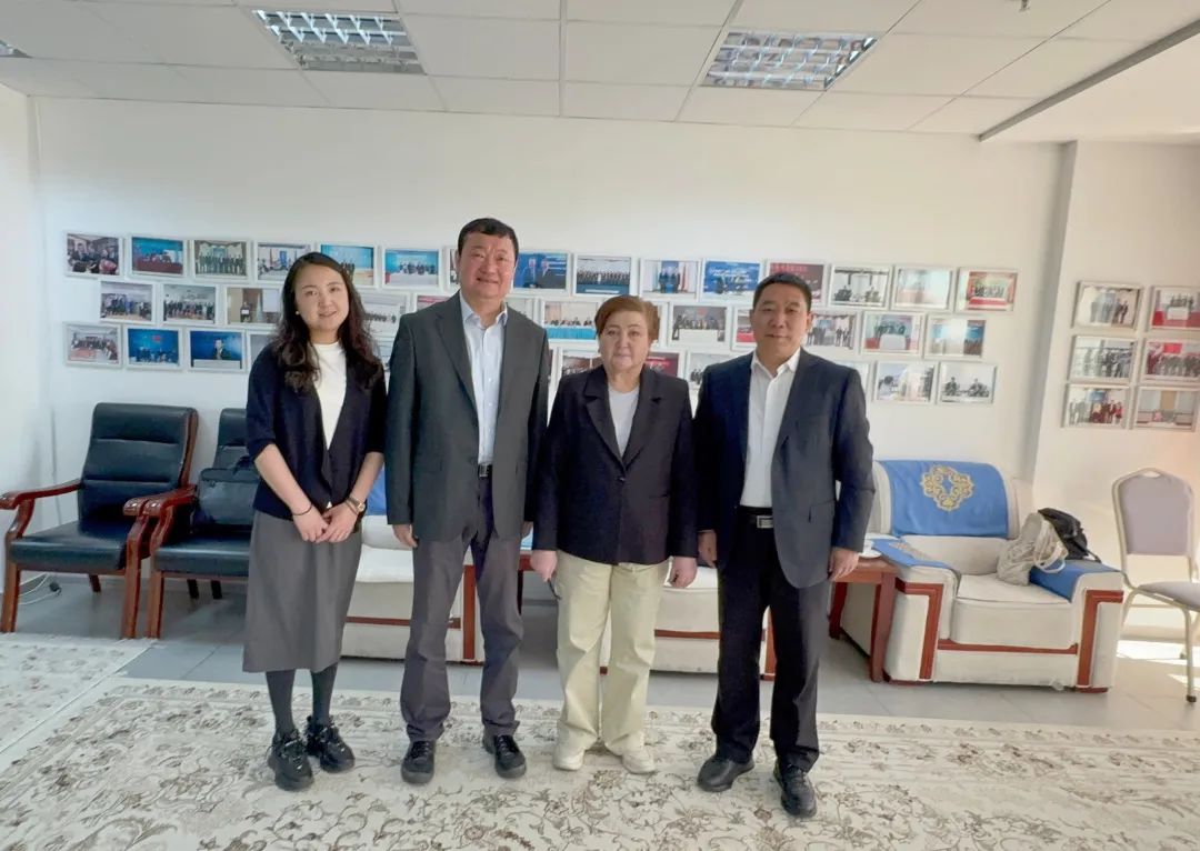 大连市贸促会一行拜访哈萨克斯坦中国贸易促进协会